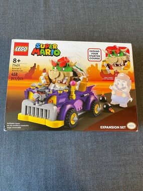 Nintendo Super Mario Bowser Muscle Car Expansion Set - Purple, Yellow, Red